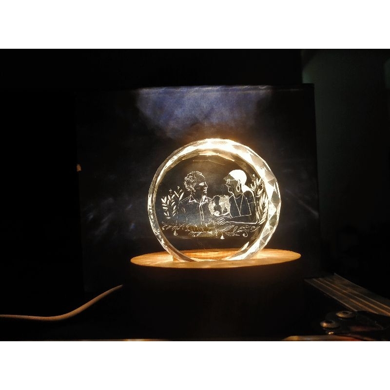 Đèn ngủ khắc ảnh theo yêu cầu - Quà tặng người yêu ý nghĩa