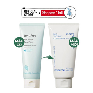 Sữa rửa mặt dành cho da mụn Innisfree Bija Trouble Facial Foam 150g