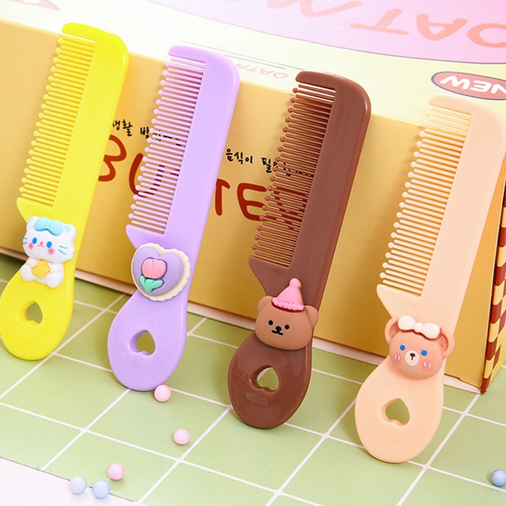 MVP3620 Lược Chải Tóc Mini Kiểu Hoạt Hình Kuromi Dễ Thương Cho Bé Gái