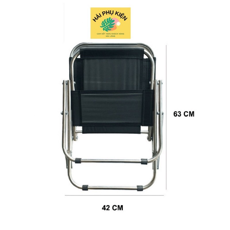 Ghế vải dù gấp gọn cho quán Trà tranh , Câu cá , Du lịch , Dã ngoại