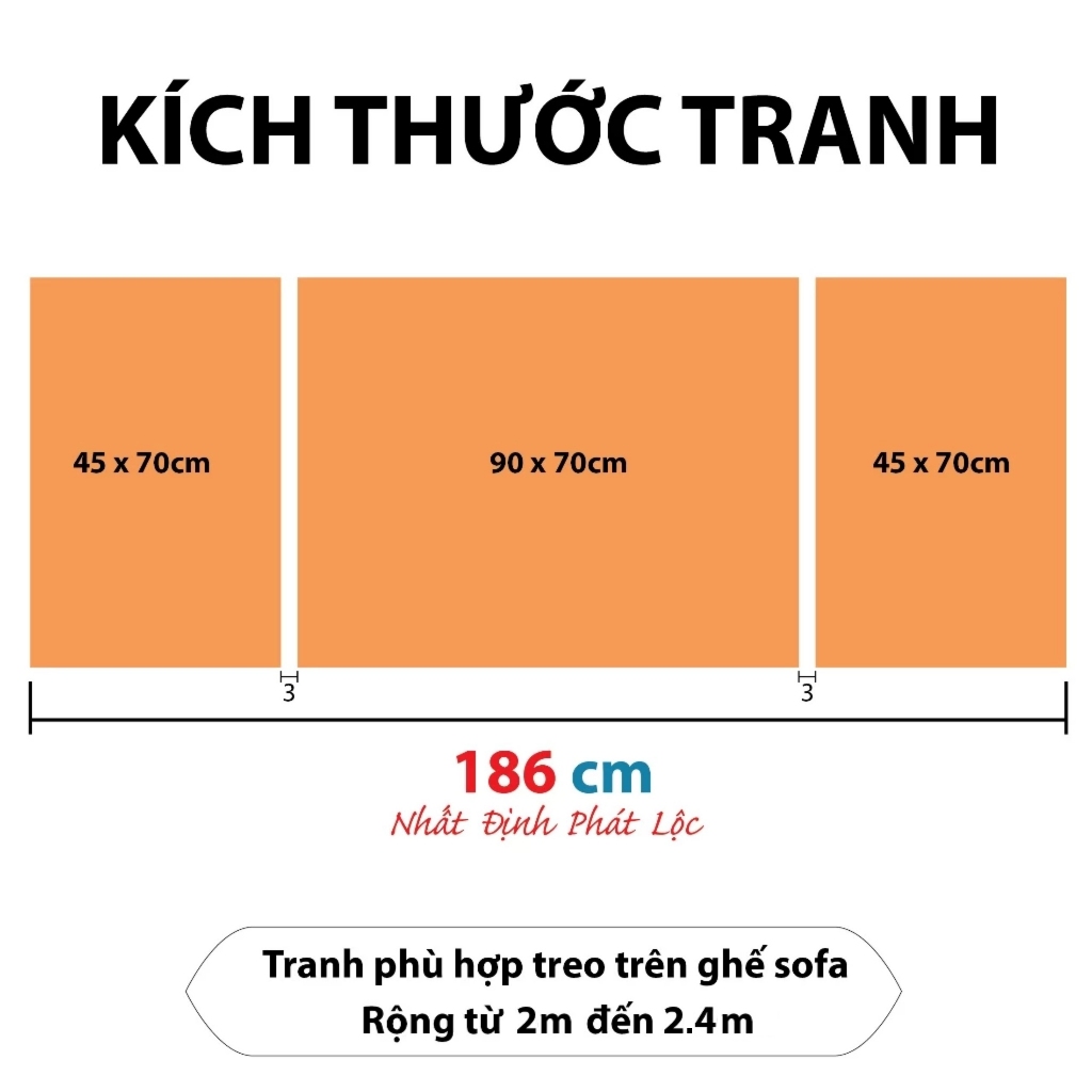 Tranh tráng gương 2 TẦNG KHUNG CỨNG, tranh phòng khách, tranh phòng làm việc, Tranh phòng họp.