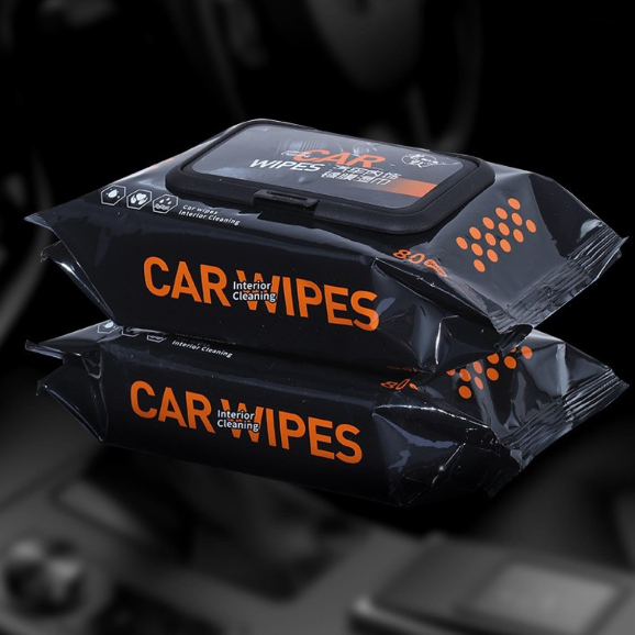 Khăn Ướt Lau Nội Thất Ô Tô, Đồ Da - Car Wipes, làm sạch & bảo vệ,bảo dưỡng Da và làm bóng nội thất ô tô