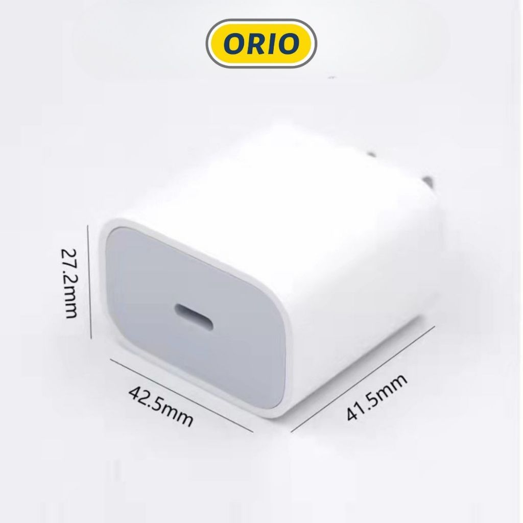 Sạc nhanh ORIO Type-C 20W và cáp sạc nhanh cho điện thoại tai nghe