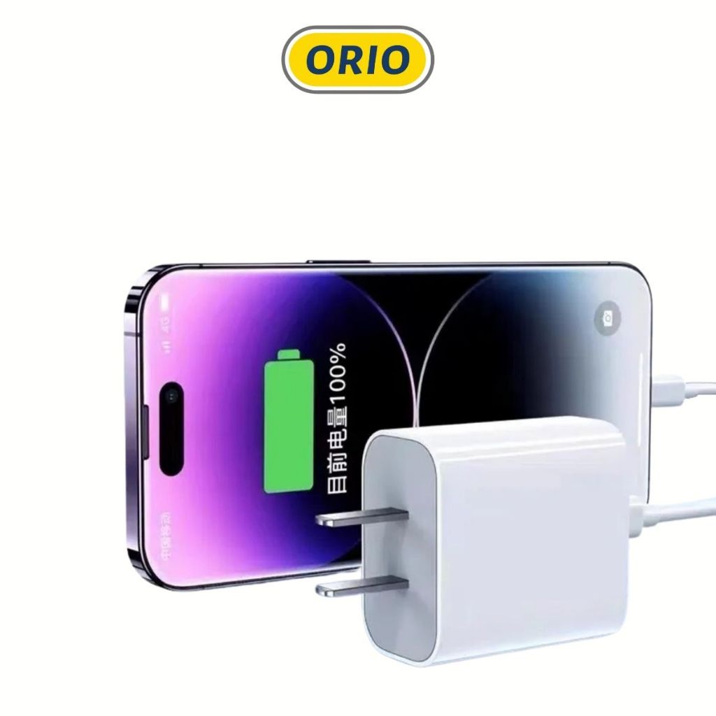 Sạc nhanh ORIO Type-C 20W và cáp sạc nhanh cho điện thoại tai nghe