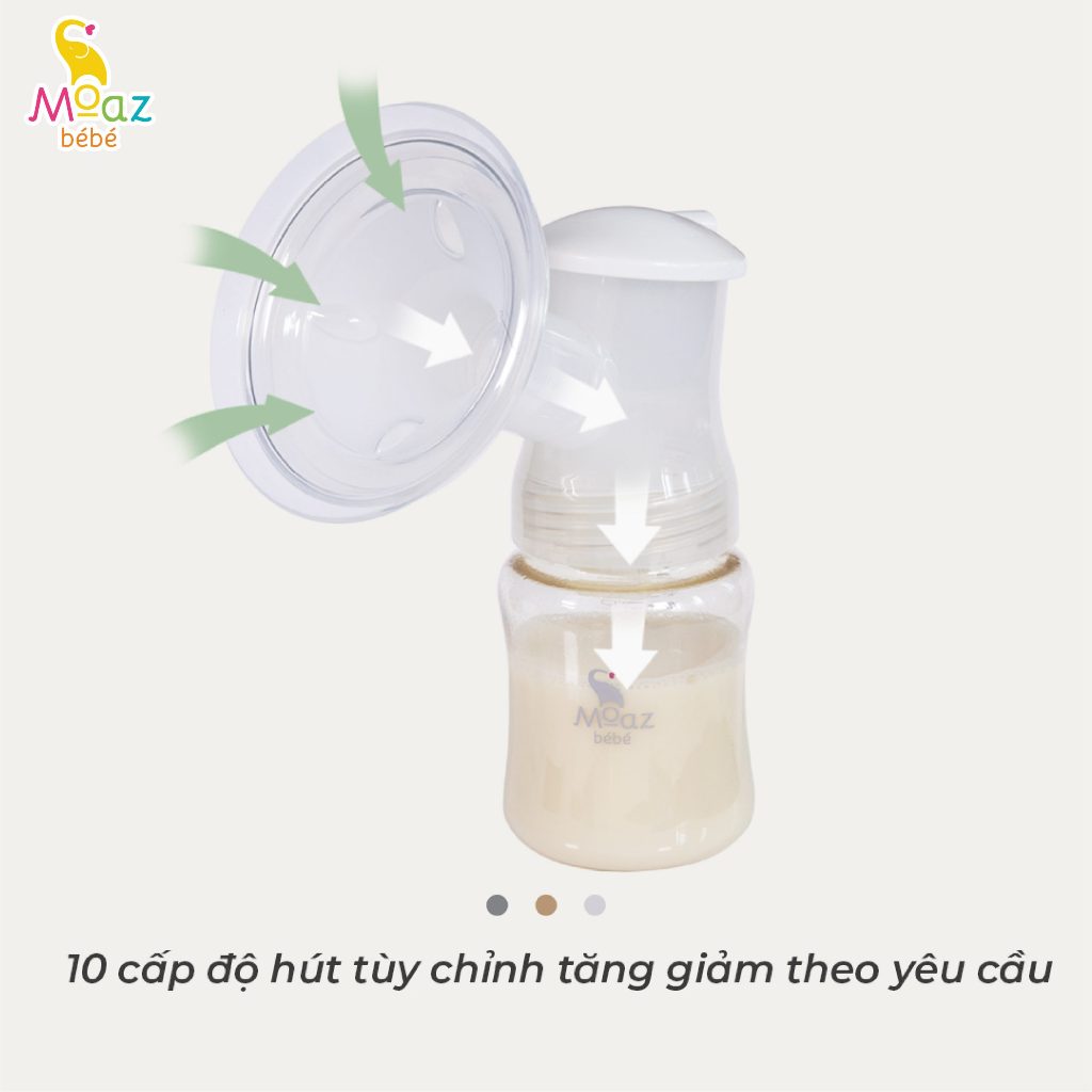Máy Hút Sữa Điện Đôi Moaz BéBé MB – 029 - Bảo Hành 12 Tháng Chính Hãng