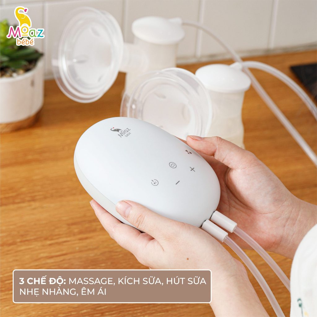 Máy Hút Sữa Điện Đôi Moaz BéBé MB – 029 - Bảo Hành 12 Tháng Chính Hãng