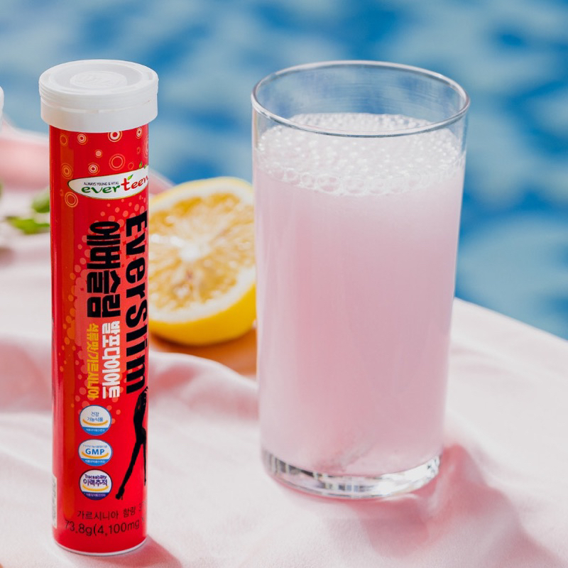 Viên sủi giảm cân EverSlim chính hãng hộp 18 Viên Sủi Giảm cân nhanh an toàn và hiệu quả