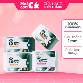 Băng Vệ Sinh LXSoft Hàn Quốc - Ban Ngày / Hàng Ngày / Ban Đêm / Bạc hà - Siêu thấm hút
