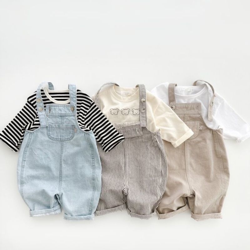 Yếm Jean trẻ em 🐻 hàng QCCC 🐻 Yếm bé trai bé gái size 80-120
