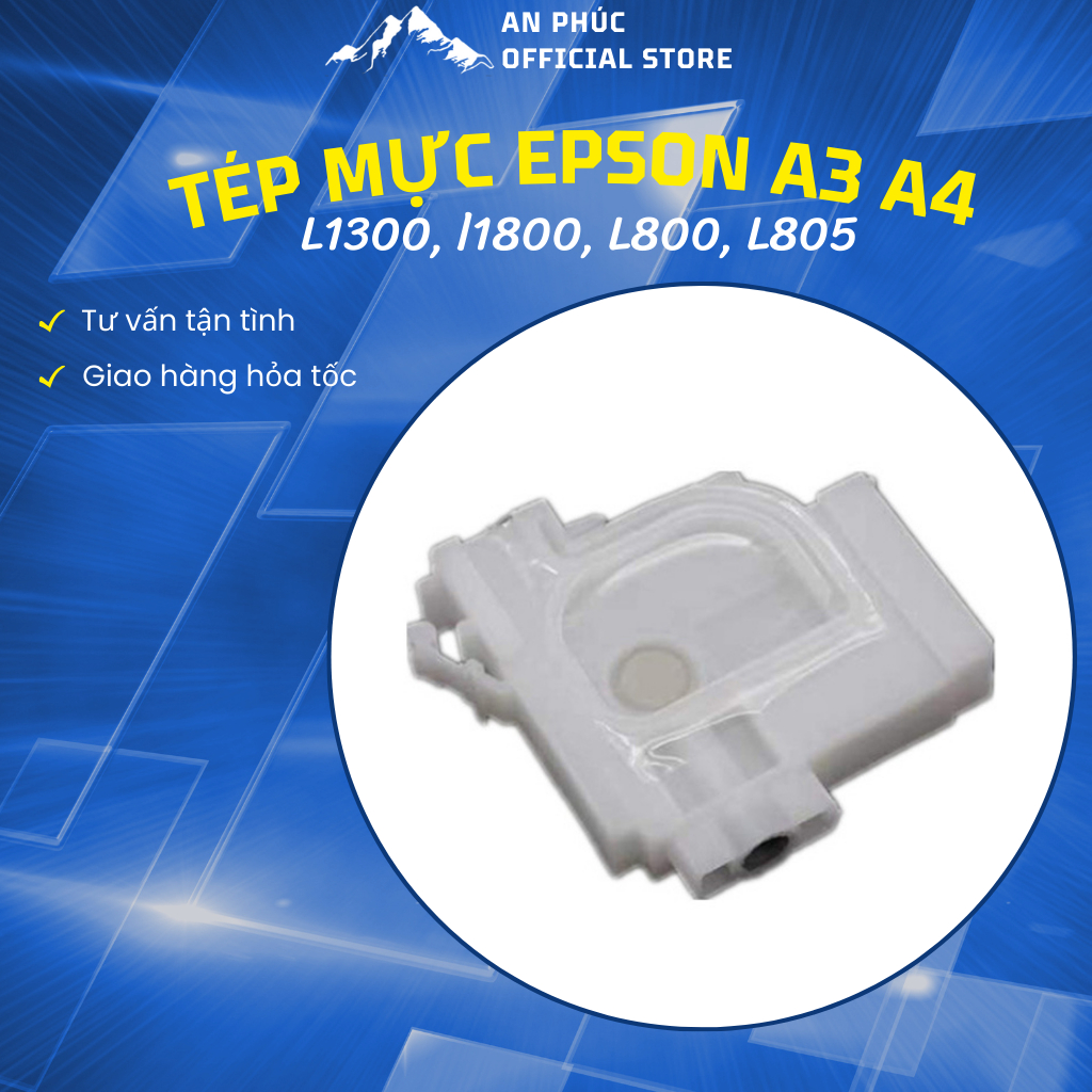 Tép mực máy in Epson L1300, l1800, L800, L805