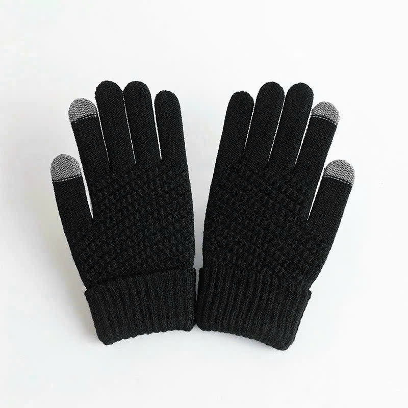 Găng tay nỉ lót lông siêu ấm cho nữ
