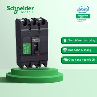 Cầu dao tự động dạng khối schneider ezc100n3075 3p 75a dòng cắt 15ka