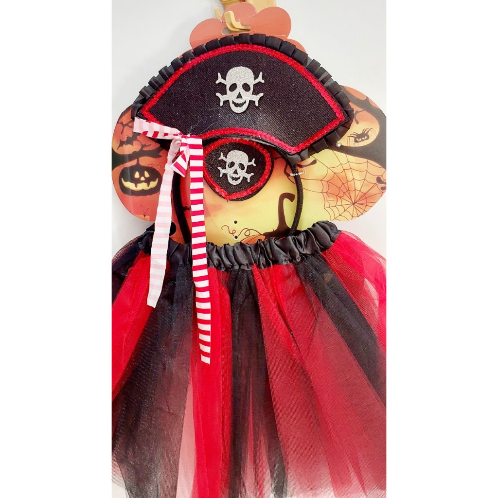 Bộ váy hóa trang Halloween cướp biển cho bé gái