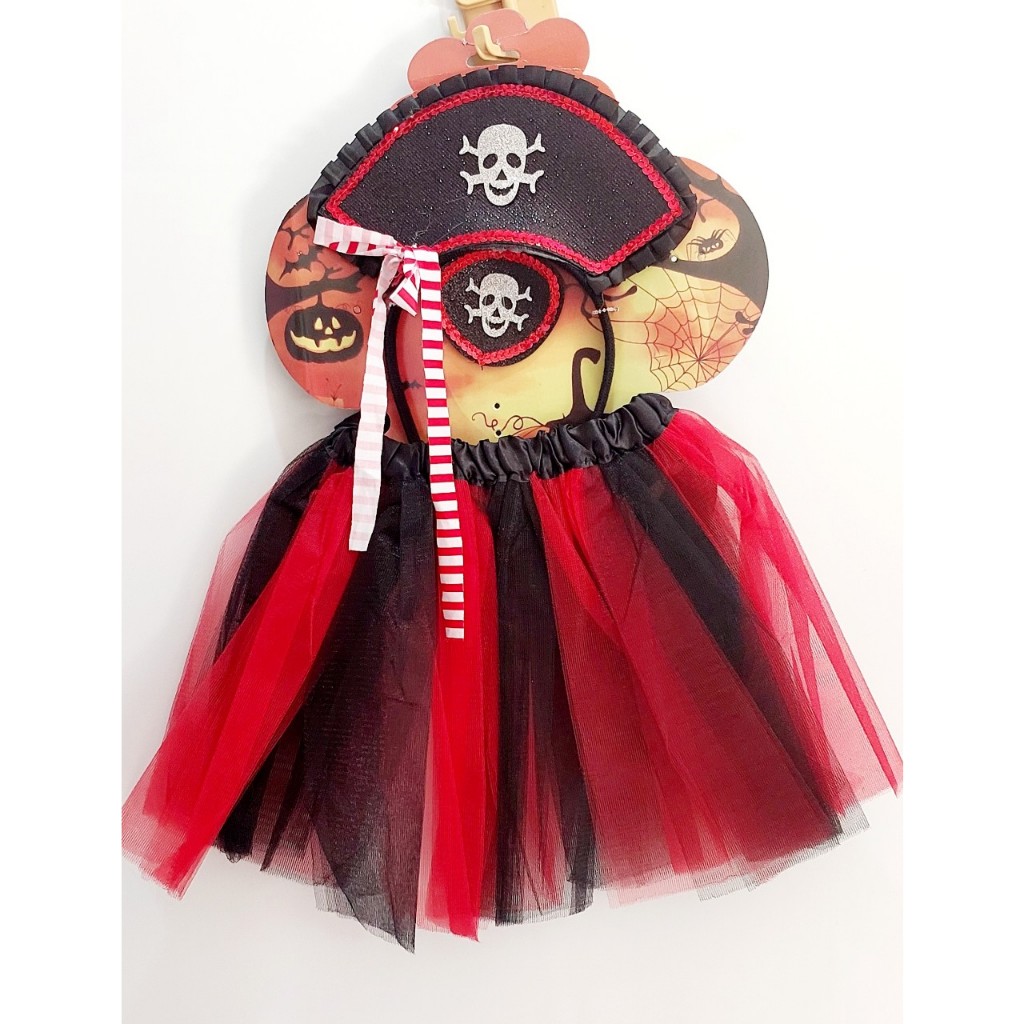 Bộ váy hóa trang Halloween cướp biển cho bé gái