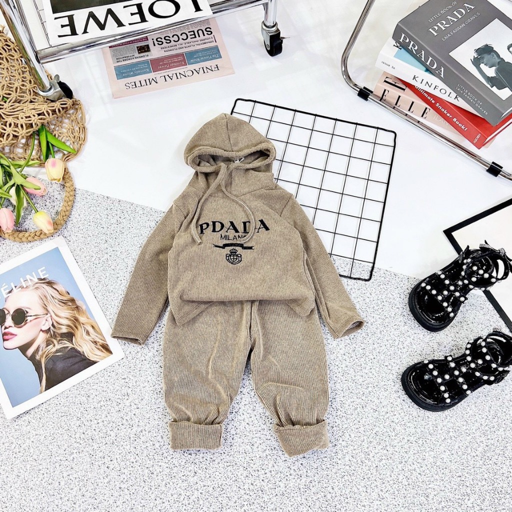 BỘ NỈ NHUNG TĂM CHO BÉ TRAI BÉ GÁI,BỘ THU ĐÔNG DÀI TAY CHO BÉ PHONG CÁCH HÀN QUỐC