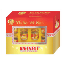 Combo 2 hộp quà 6 lọ nước yến cao cấp đường phèn Vietnest