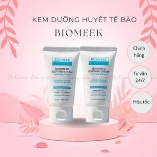 Kem Dưỡng Huyết Tế Bào Biomeek- Giữ Ẩm, Tái Tạo Phục Hồi Cho Da Nhạy Cảm, Nền Da Yếu