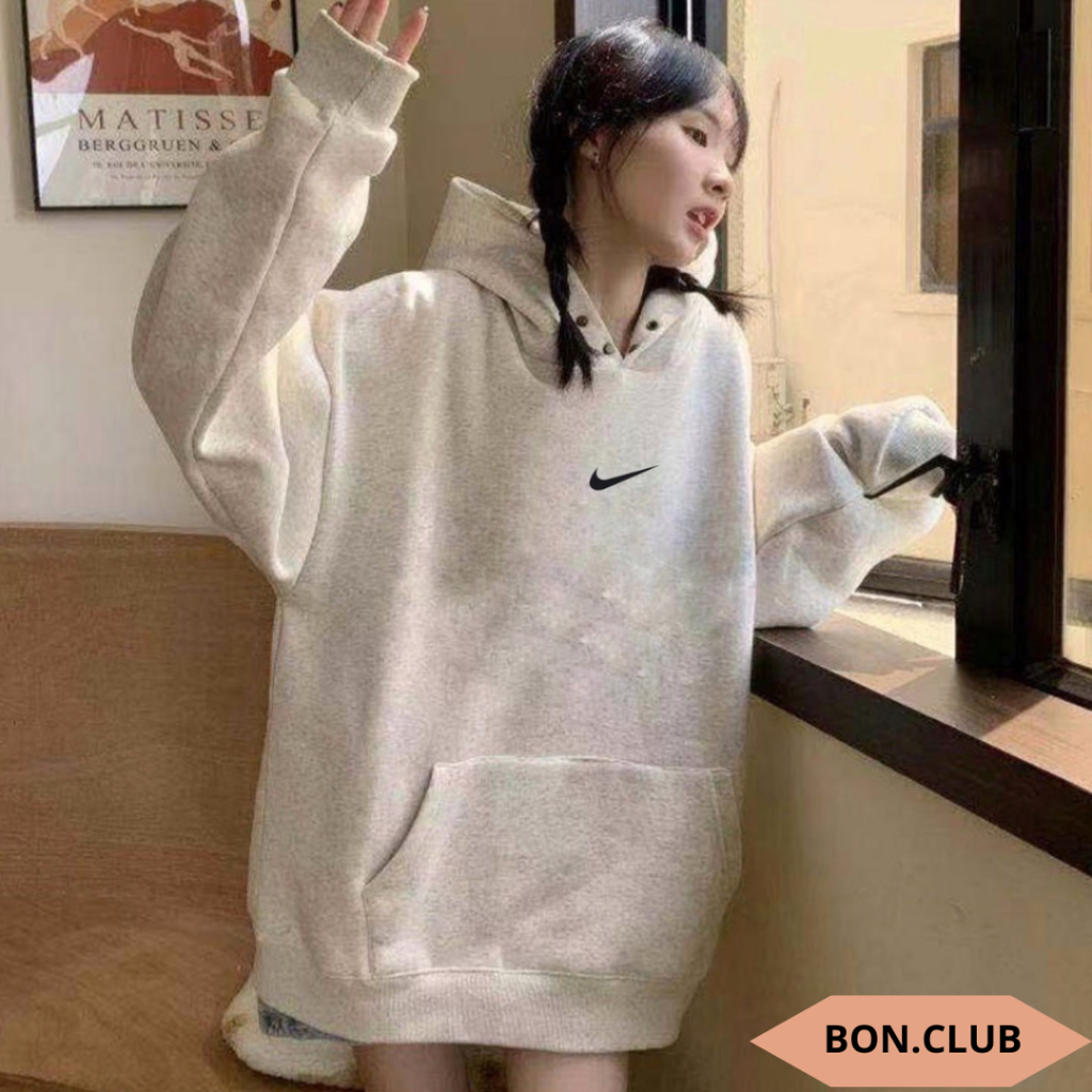 Áo Hoodie dày dặn nam-nữ, Áo Khoác Nỉ Unisex hoodie bấm cúc chính hãng chất nỉ bông cotton cao cấp siêu ấm