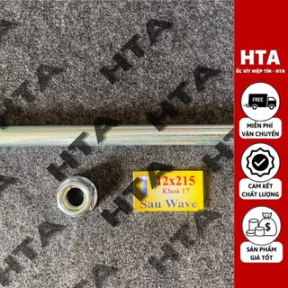 Trục bánh trước sau, trục gấp xe wave alpha, wave thái - ốc vít hiệp tín - hta