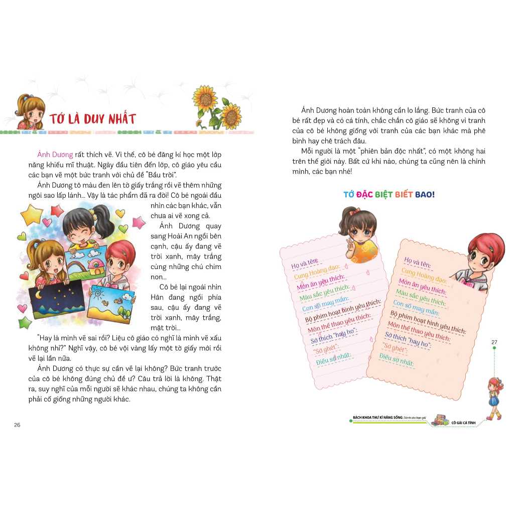 Sách thiếu nhi -  Bách khoa thư kĩ năng sống - Dành cho bạn gái