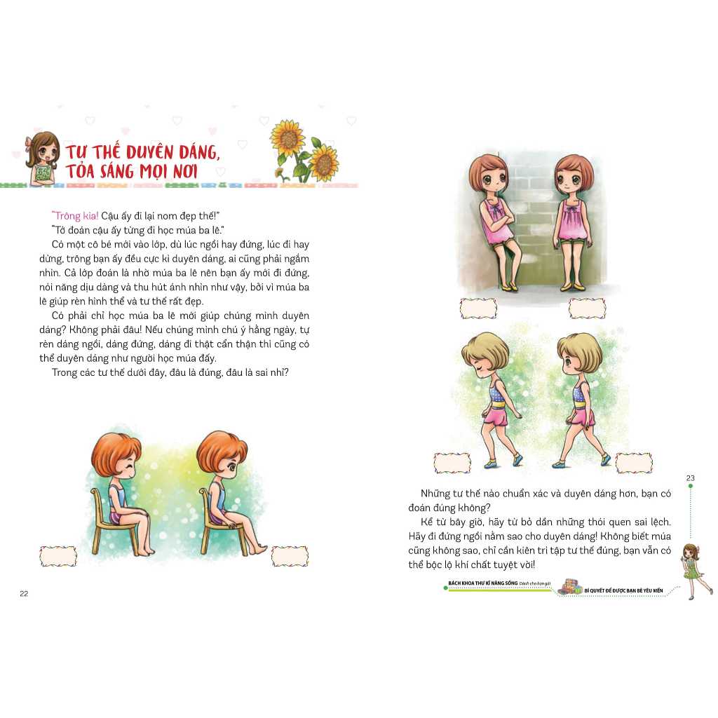 Sách thiếu nhi -  Bách khoa thư kĩ năng sống - Dành cho bạn gái