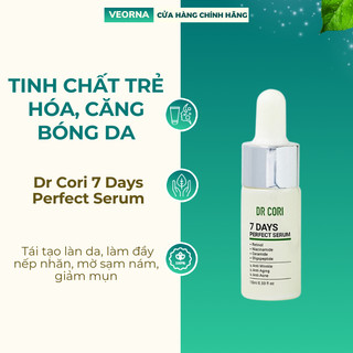 Tinh chất trẻ hóa, căng bóng da dr cori 7 days perfect serum - 10ml