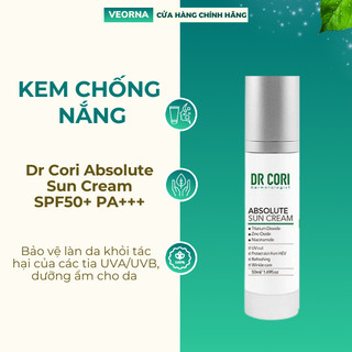 Kem chống nắng dr cori absolute sun cream spf50+ pa+++