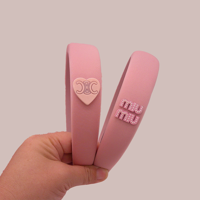 MVP3621 Bờm tóc màu Hồng băng đô tóc mấn áo màu hồng nhạt nhẹ nhàng