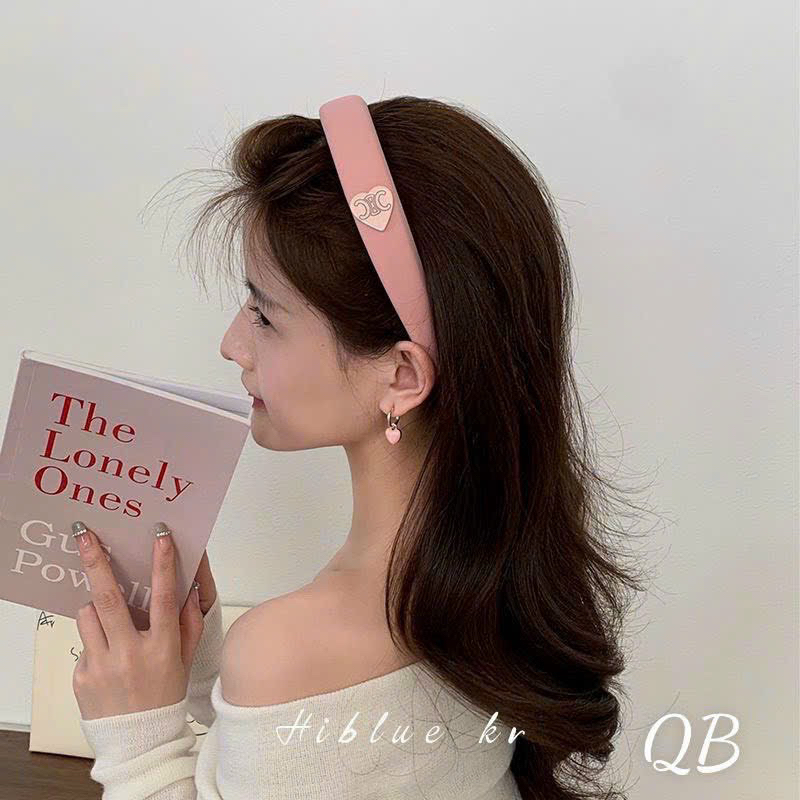 MVP3621 Bờm tóc màu Hồng băng đô tóc mấn áo màu hồng nhạt nhẹ nhàng