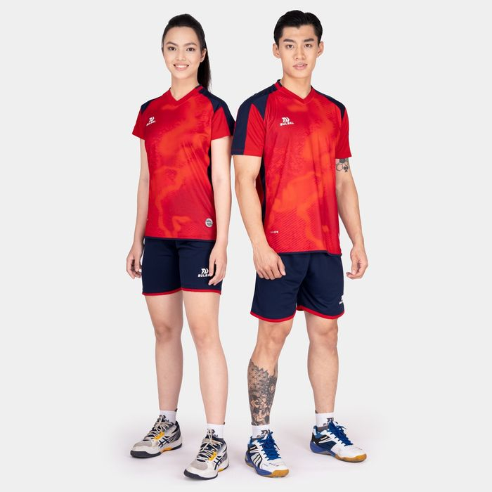 Quần Áo Bóng Chuyền Nữ ,Bóng Chuyền Nam Bulbal Aura Cao Cấp, Vải Bul-Wave Co Giãn Tốt, Thấm Hút Mồ Hôi