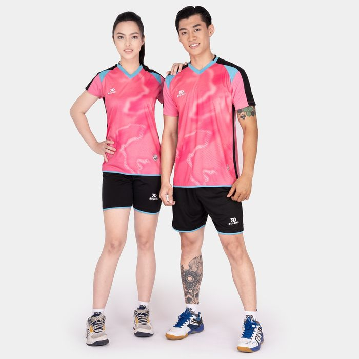 Quần Áo Bóng Chuyền Nữ ,Bóng Chuyền Nam Bulbal Aura Cao Cấp, Vải Bul-Wave Co Giãn Tốt, Thấm Hút Mồ Hôi