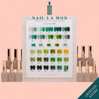  Set sơn gel thạch tone xanh lá Jiao Yan She 27 màu - Sơn móng tay làm nail màu xanh lá cây cao cấp  kèm bảng màu  