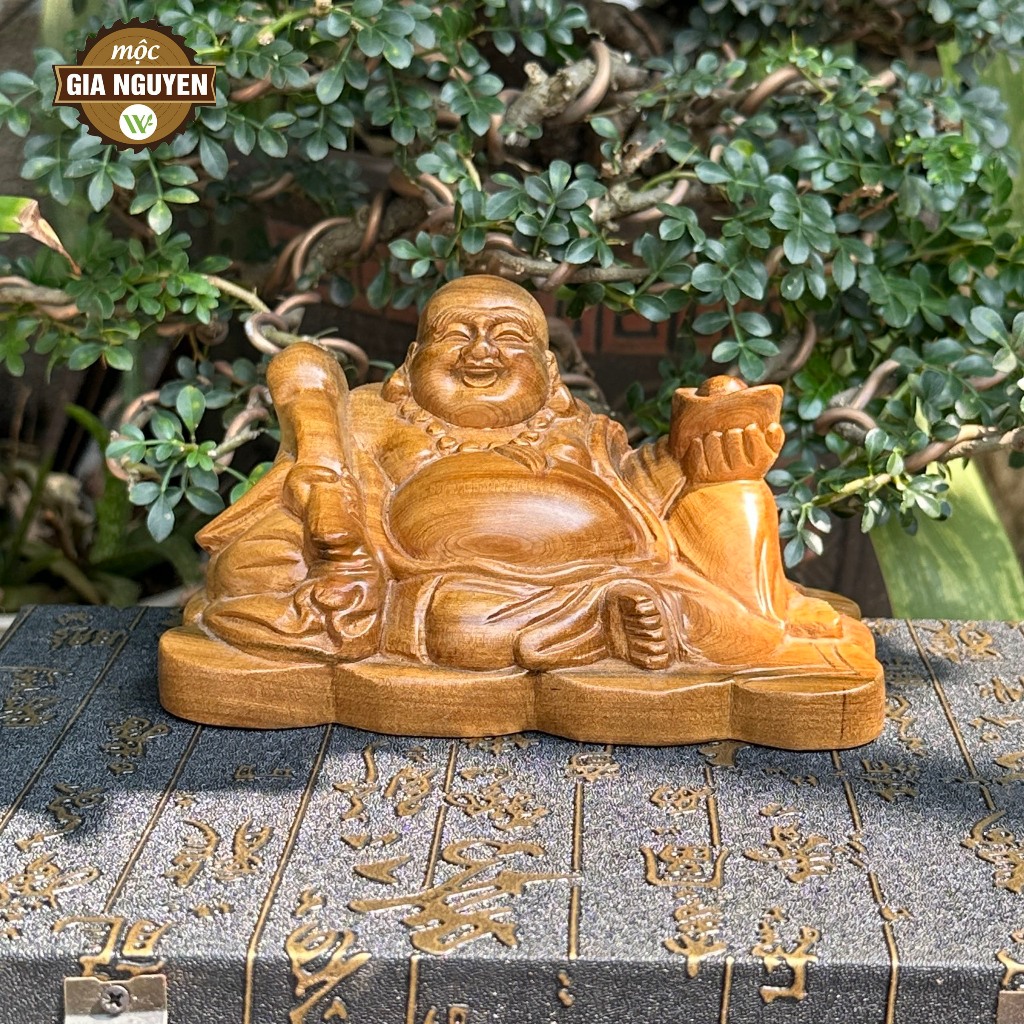 Di lặc ngồi gỗ bách xanh đẹp nhất thị trường có mùi thơm - CHẤT LƯỢNG TUYỆT ĐỐI