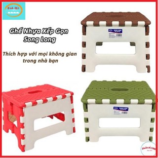 Ghế nhựa gấp gọn nhiều size hàng dày nhựa song long, hàng chất lượng cao , giá rẻ