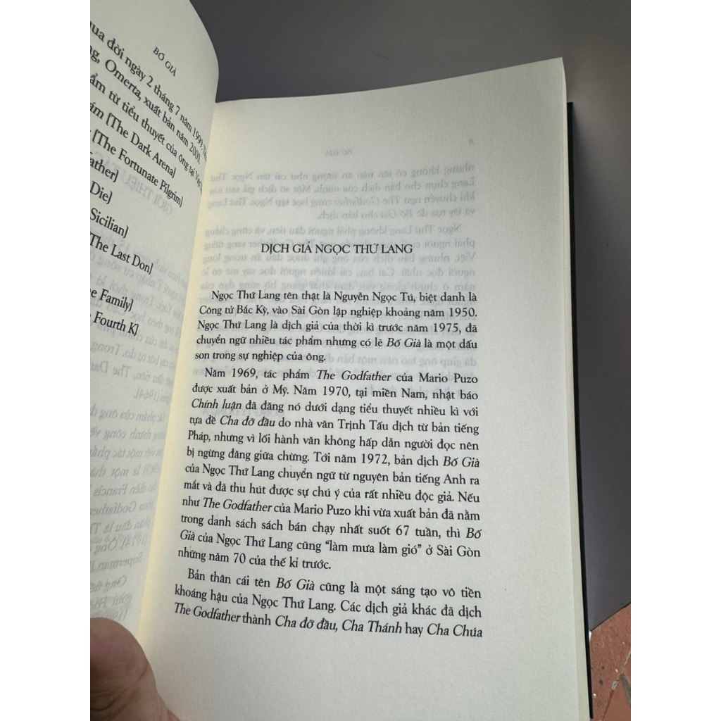 Sách_Combo 5 tiểu thuyết của Mario Puzo - Đông A- NXB Văn Học