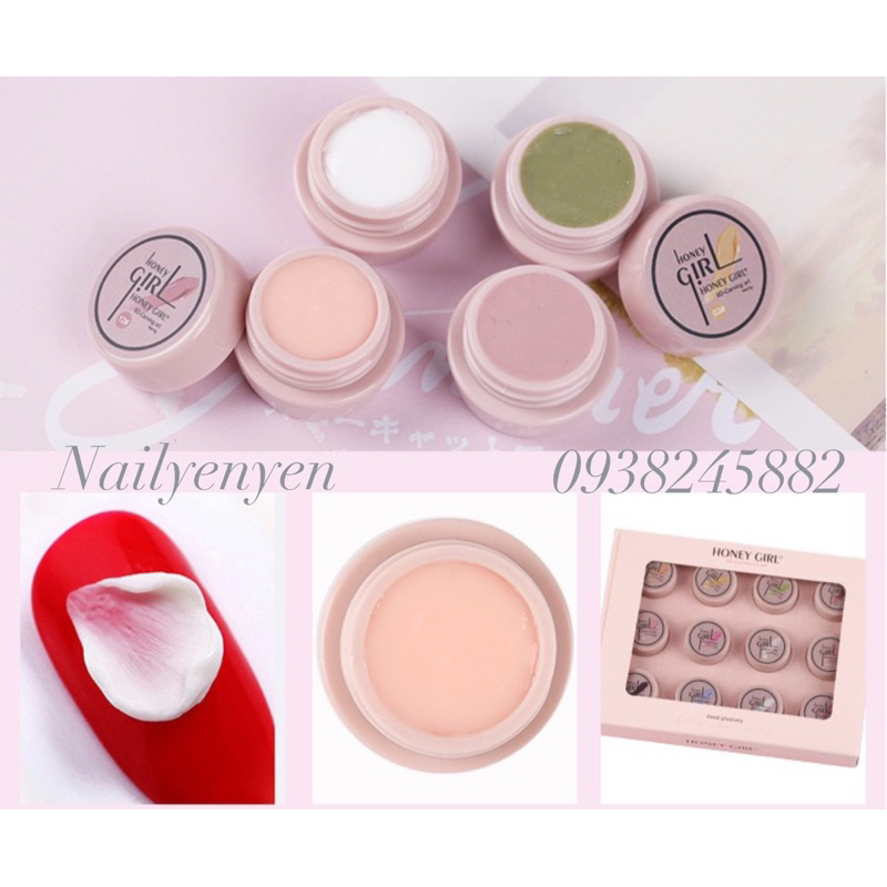 Gel khô nặn hoa 5D không cần lưu huỳnh HONEY