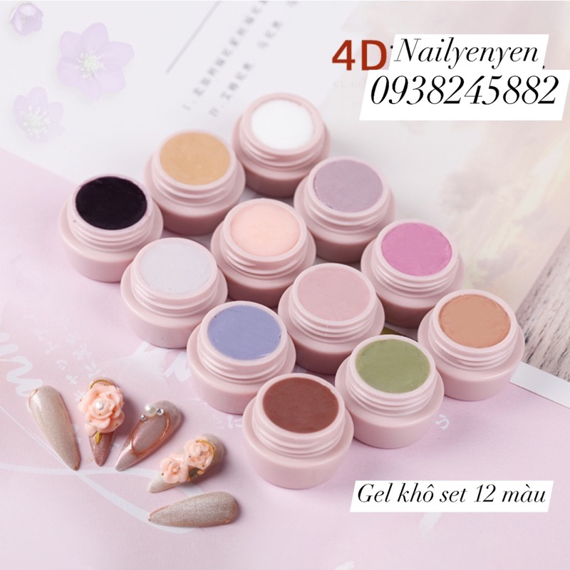 Gel khô nặn hoa 5D không cần lưu huỳnh HONEY