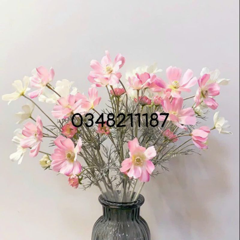 Hoa giả - Hoa Cúc Giả  - Hoa Sao nháy mimishophoalua hoa giả phong cách hiện đại trang trí nhà cửa