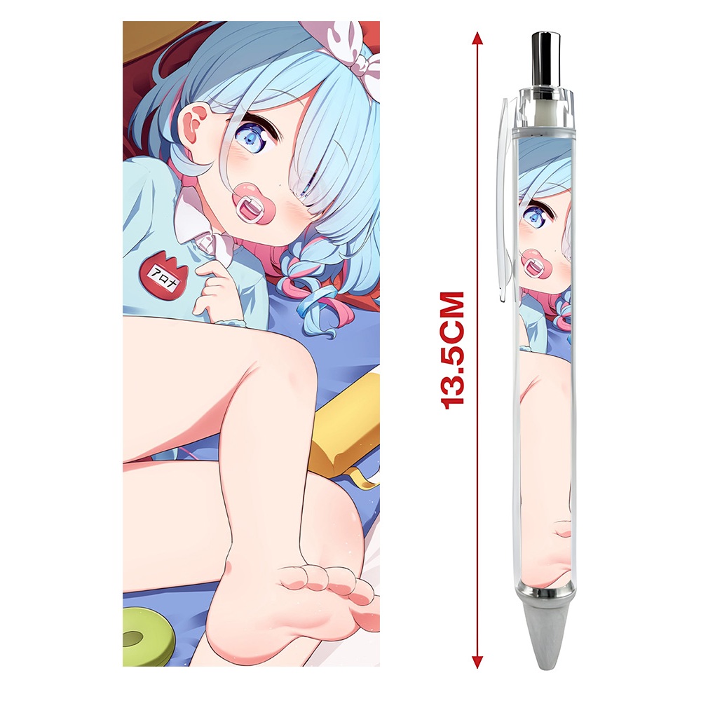 Bút viết In hình Arona Plana  Game Blue Archive - Hình in sắc nét - Bút Gel ngòi 0.5mm by 2D Tộc Shop