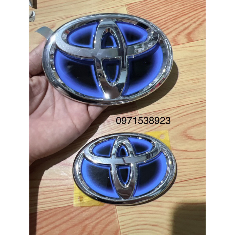 LOGO TOYOTA HYBRID XỊN TOYOTA NHIỀU KÍCH THƯỚC