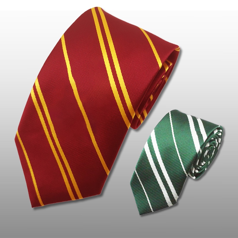 Cà Vạt Harry Potter, Xanh Đỏ (Sẵn Hàng, Ship Hỏa Tốc)