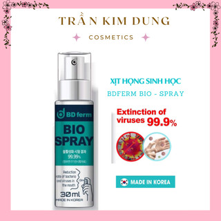 Xịt họng sinh học Bio spray Bd ferm men vi sinh