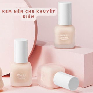 Kem Nền Che Khuyết Điểm Images Kiềm Dầu Lâu Trôi Dưỡng Ẩm Che Quầng Thâm Làm Sáng Tông Màu Dưỡng Da Mặt
