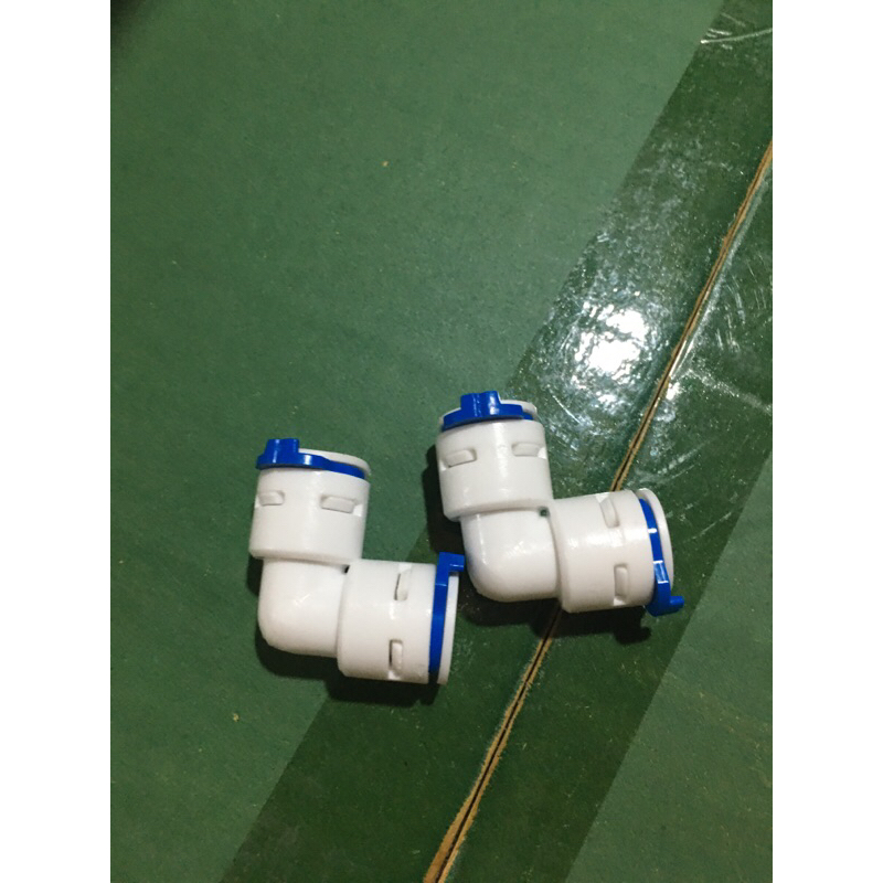 Cút góc 2 đầu nối nhanh phi 10