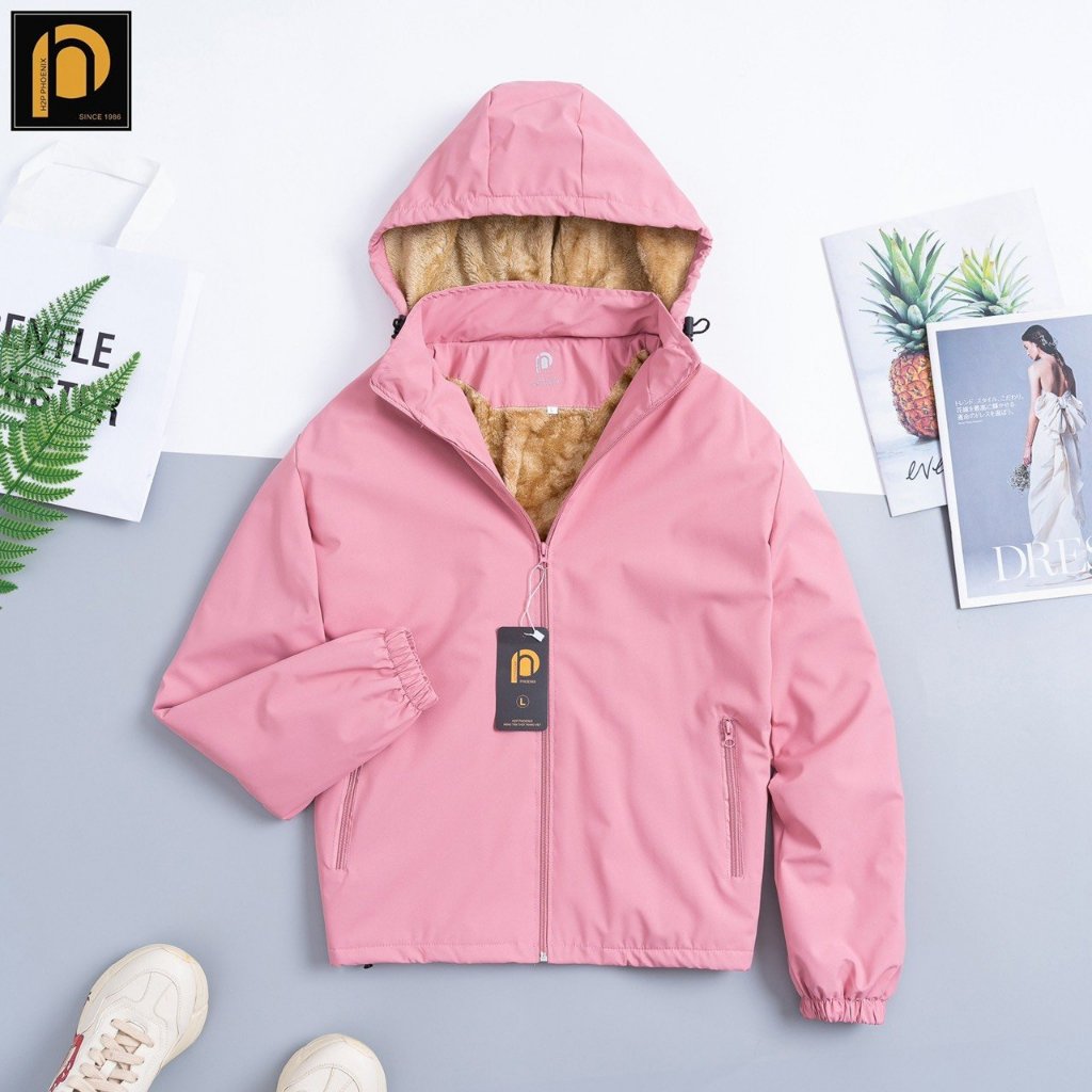 Áo Khoác Gió Lót Lông Nữ Cao Cấp Chất Vải Gió Chống Nước hot nhất 2023 - G64