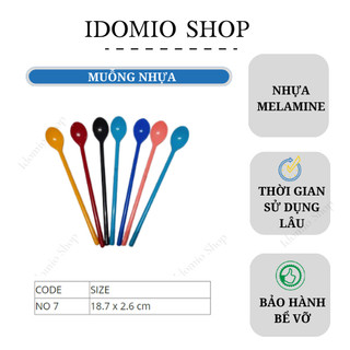 Muỗng Nhựa Cafe Cao Cấp  MCf07