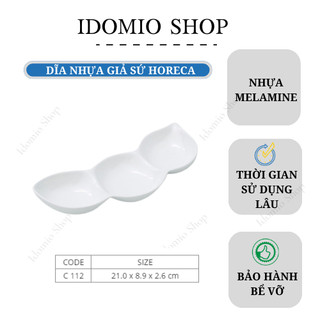 Chén Nước Chấm 3 Ngăn -   C112
