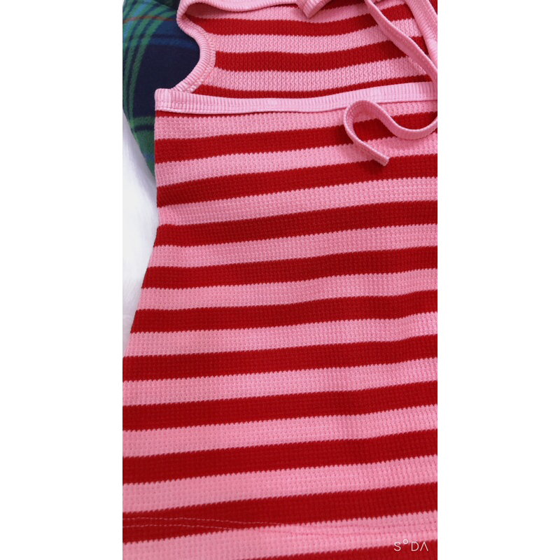 Đầm body 2 dây hở lưng cho bé gái 10-25kg