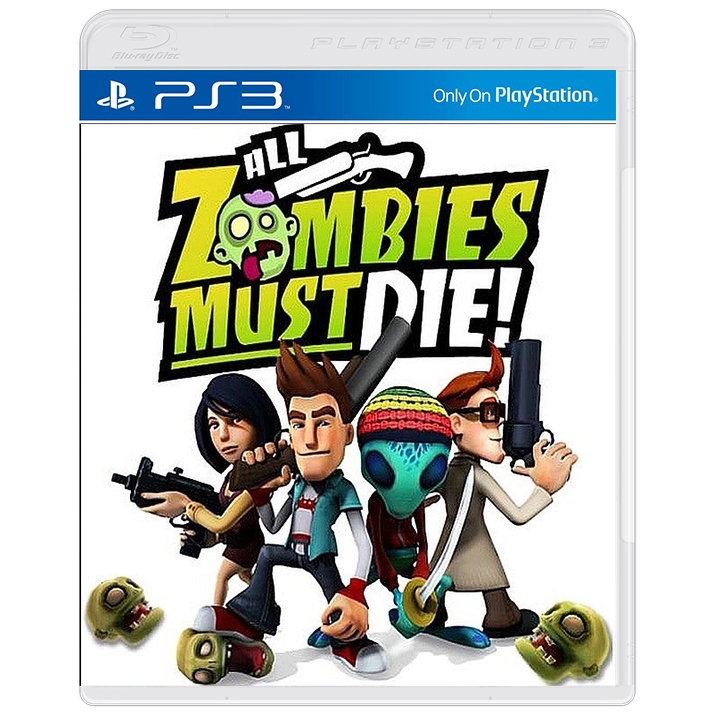All Zombies Must D.ie - Đĩa game PS3 [NEED PS3 H.ACK]