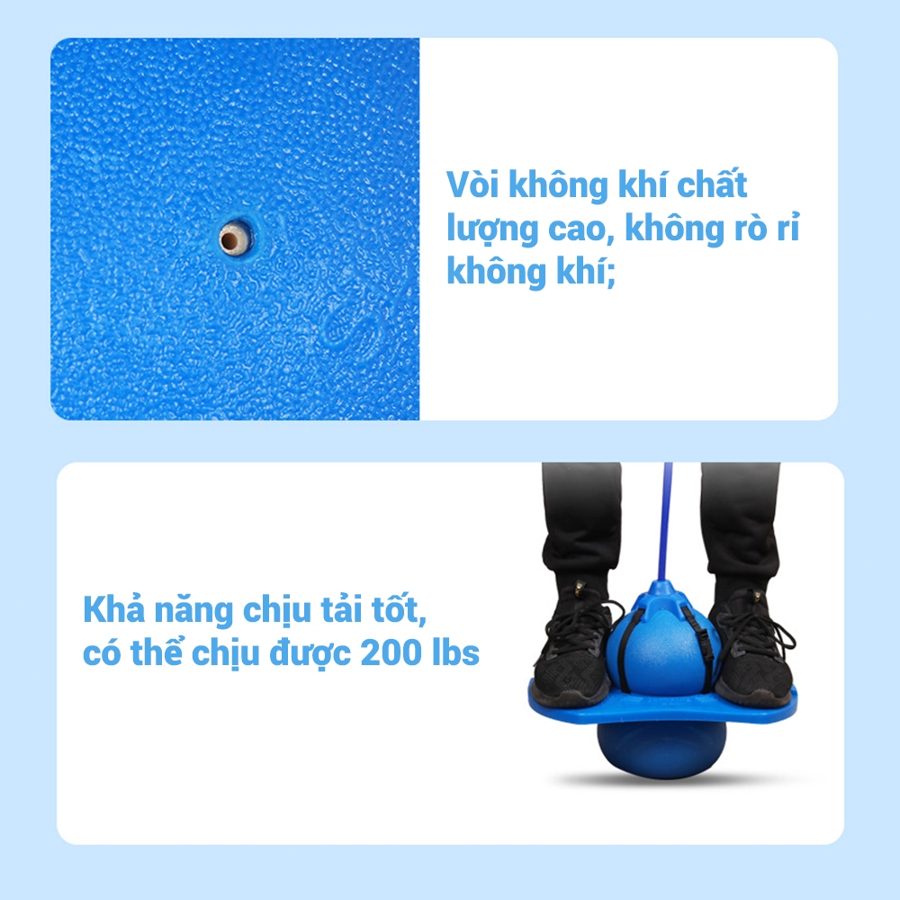 OneTwoFit Đồ Chơi Bóng Nhảy Cảm Biến Cân Bằng Cho Bé - Bóng nhảy dây tăng cường ET018501